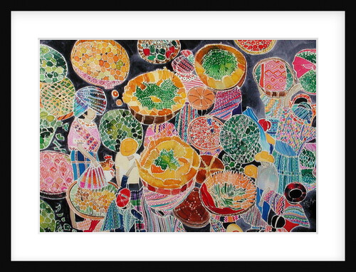 Baskets at Market by Hilary Simon