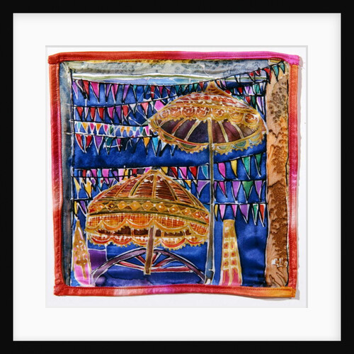Balinese parasols, 2005 by Hilary Simon