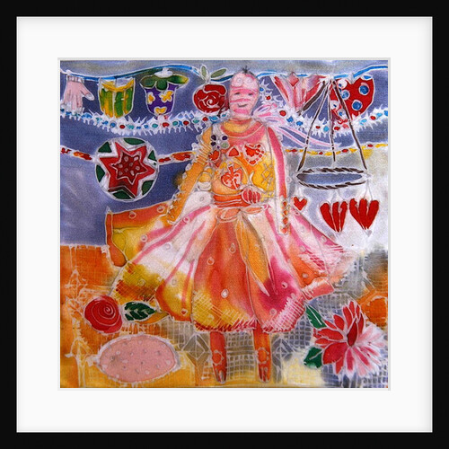 Fairy with Hearts and Flowers, 2006 by Hilary Simon