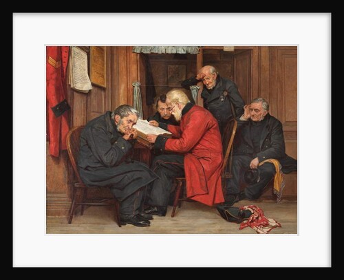 Chelsea Pensioners in the Long Wards by Ellen Conolly