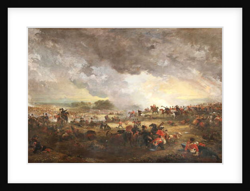 The Battle of Waterloo by George Jones