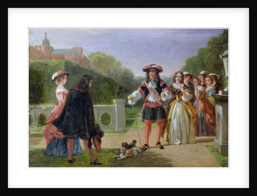 King Charles II and Nell Gwynne by Edward Matthew Ward