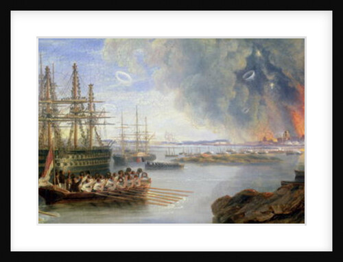 The Bombardment of Sebastopol, 1858 by John Wilson Carmichael