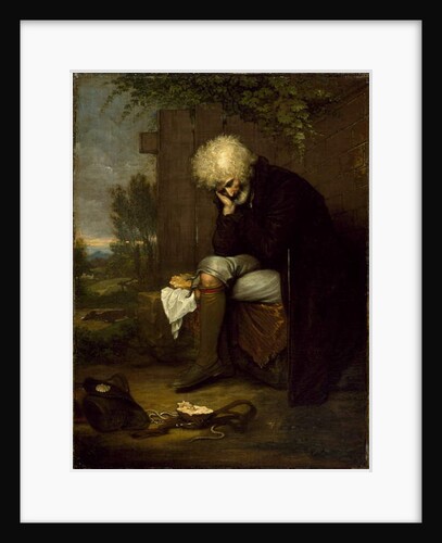 The Pilgrim Mourning His Dead Ass, c.1775 by Benjamin West