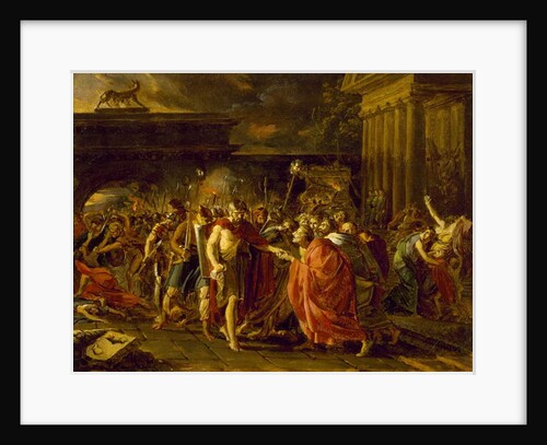 Marius Returning to Rome, 1789 by Francois Pascal Simon Baron Gerard