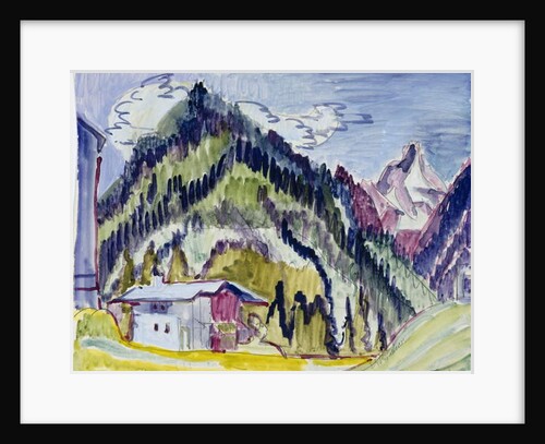 Wilderness Home, 1924-25 by Ernst Ludwig Kirchner