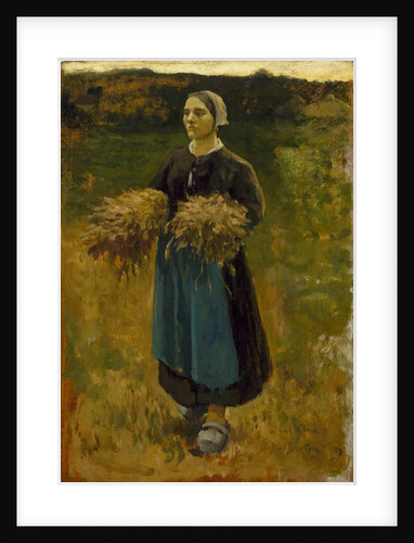 The Gleaner, 1859 by Jules Breton