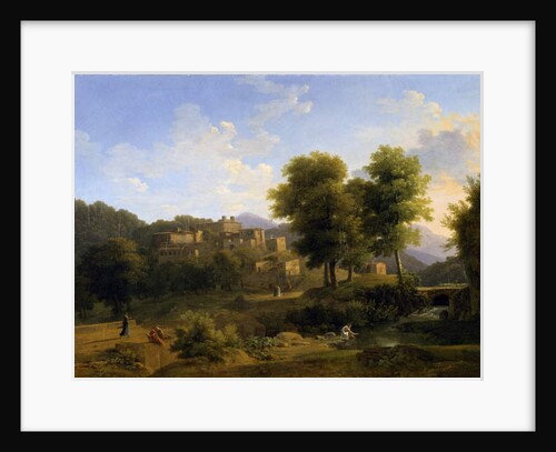 View of a Town in the Sabine Hills, 1814 by Jean Victor Bertin