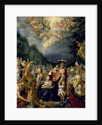 The Baptism of Christ, c.1590 by Pieter Fransz. Isaacsz.