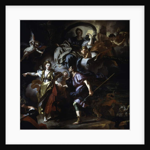 The Royal Hunt of Dido and Aeneas, c.1712-14 by Francesco Solimena