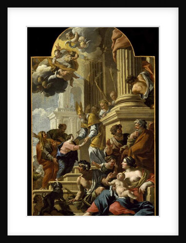 The Presentation of the Virgin in the Temple, 1639 by Nicolas Chaperon