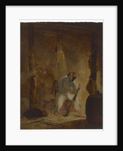 In His Cave, c. 1856 by Thomas Sully