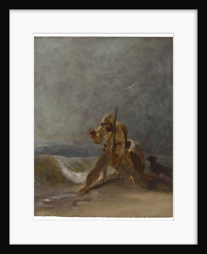 Foot Impression in the Sand, c.1856 by Thomas Sully