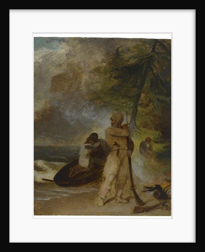 Friday's Father Rescued, c.1856 by Thomas Sully