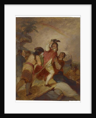 Robinson Crusoe and His Man Friday Leave the Island, c.1856 by Thomas Sully