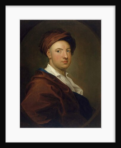 Portrait of a man, possibly James Thomson, after William Hogarth by English School