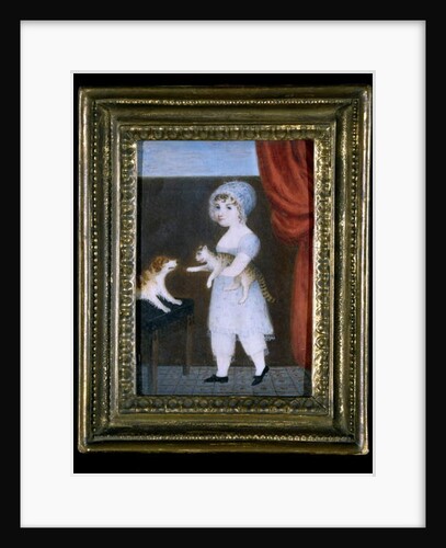 Portrait of a Girl, c.1820 by Unknown Artist