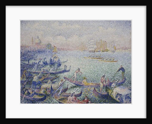Regatta in Venice, September 1903 - January 1904 by Henri-Edmond Cross