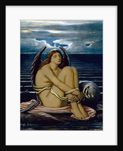 Soul in Bondage, c. 1891 by Elihu Vedder
