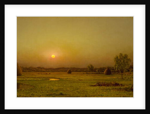 Marsh Sunset, Newburyport, Massachusetts, c. 1876-1882 by Martin Johnson Heade