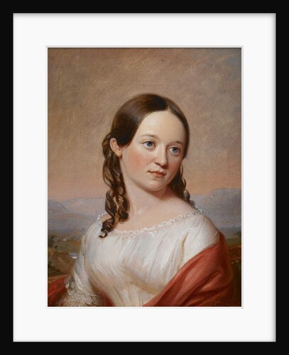 Portrait of Julia Ann Seabury, 1846 by William Sidney Mount