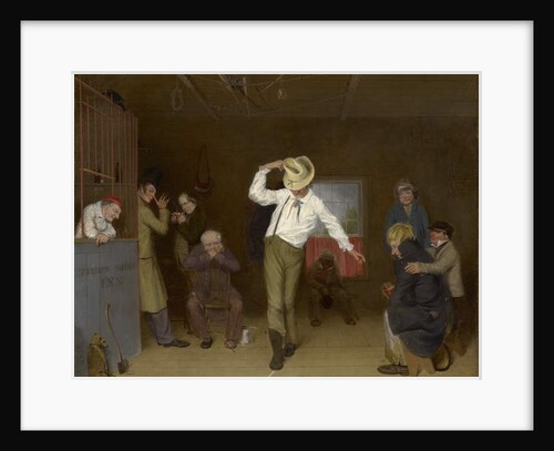 Walking the Chalk, 1838 by Charles Deas