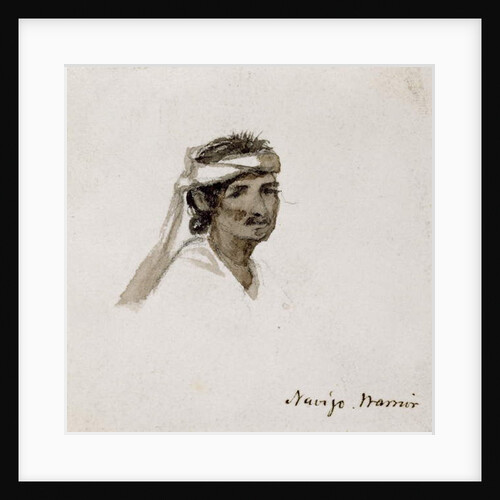 Navajo Warrior, 1869-1871 by Vincent Colyer