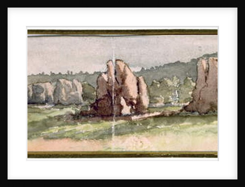 Rock Scene, Arizona, June 19, 1869 by Vincent Colyer