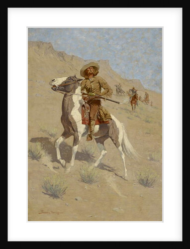 The Scout, c. 1902 by Frederic Remington