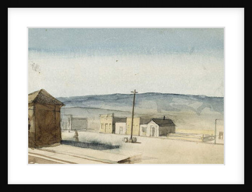 Station on the Northern Pacific Railroad, Idaho Terr., 1869-71 by Vincent Colyer