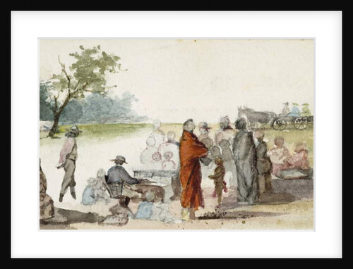 The Organist, 1869-71 by Vincent Colyer