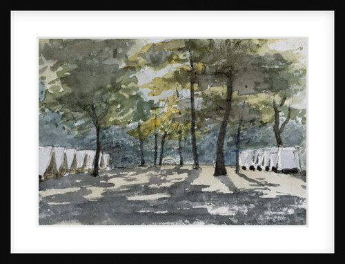 Tents at the Agency, Arizona, 1869-71 by Vincent Colyer