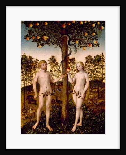 The Fall of Man, 1549 by Lucas the Younger Cranach