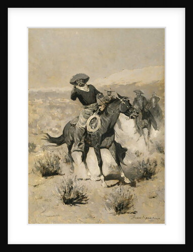 Days on the Range c.1902 by Frederic Remington