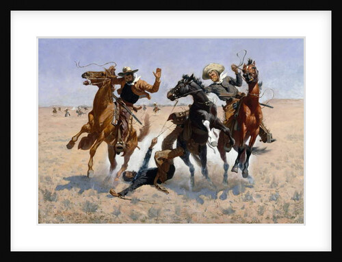 Aiding a Comrade, c.1890 by Frederic Remington