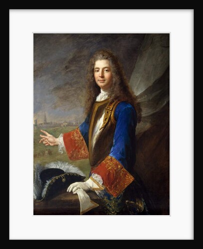 Charles Francois Marie de Custine, Chevalier de Wiltz, c.1714 by Alexis Simon (attr. to) Belle