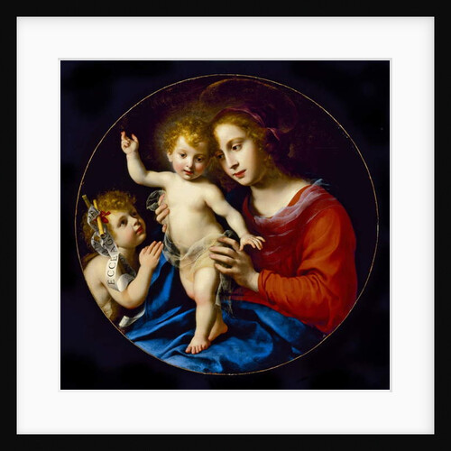 Madonna and Child with St. John the Baptist, c.1636 by Carlo Dolci