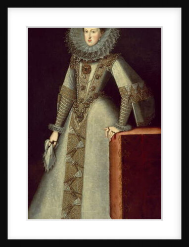 Margaret of Austria Queen of Spain, 1605 by Juan Pantoja de la Cruz