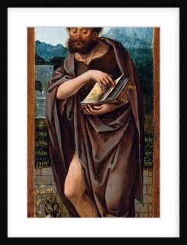 St. Matthew, early 16th century by Bernart van (follower of) Orley