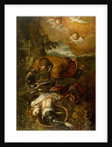 Tancred Baptizing Clorinda, c.1586-1600 by Domenico Robusti Tintoretto