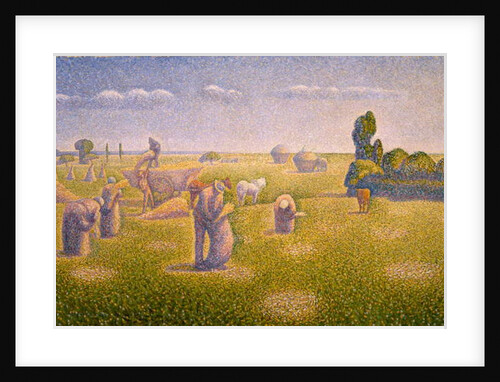 The Harvesters, 1892 by Charles Angrand