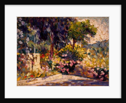 The Flowered Terrace, 1905 by Henri-Edmond Cross