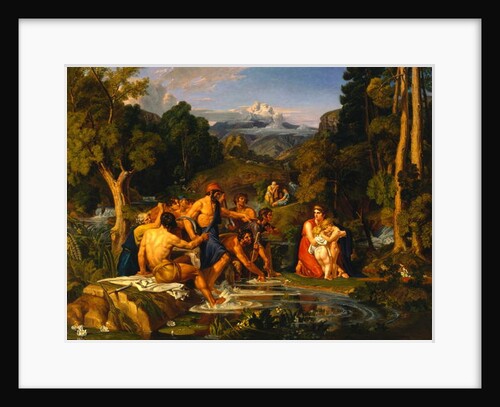 Latona and the Lycian Peasants by Joshua Cristall