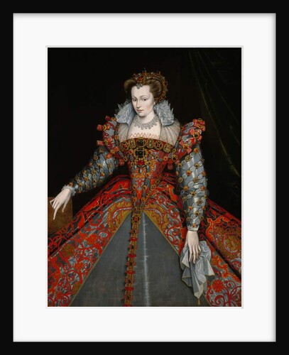 Portrait of Louise de Lorraine by Francois (manner of) Clouet