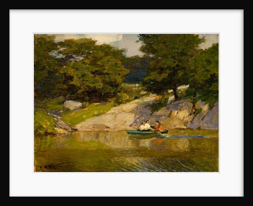 Boating in Central Park, c.1900-05 by Edward Henry Potthast