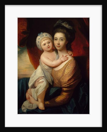 Lady Sondes with her Infant Son, c.1793-94 by Benjamin West