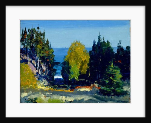 The Grove - Monhegan, 1911 by George Wesley Bellows