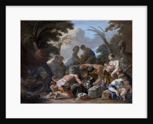 Laban Searching the Belongings of Jacob, c.1634-37 by Sebastien Bourdon