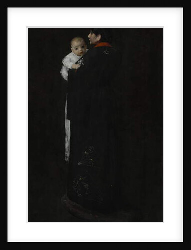 Mother and Child c. 1888 by William Merritt Chase