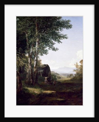 A View of Mansfield Mountain, 1849 by John Frederick Kensett